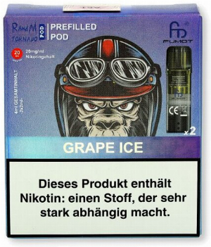 RandM Tornado Pods Grape Ice 2x2ml 20mg