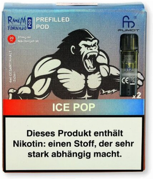RandM Tornado Pods Ice Pop 2x2ml 20mg