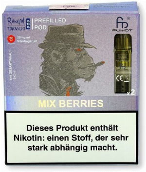 RandM Tornado Pods Mix Berries 2x2ml 20mg