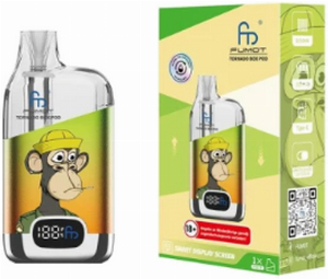 Fumot Tornado Box Pod Basisgerät Grün Orange
