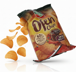 funny-frisch Ofen Chips Smoky BBQ Style 125g