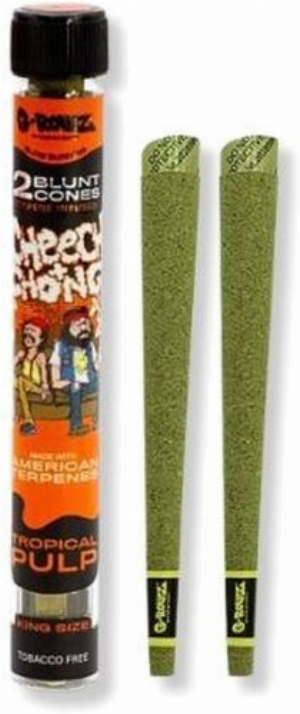 G-Rollz Cheech & Chong Tropical Pulp 2 Blunt Cones