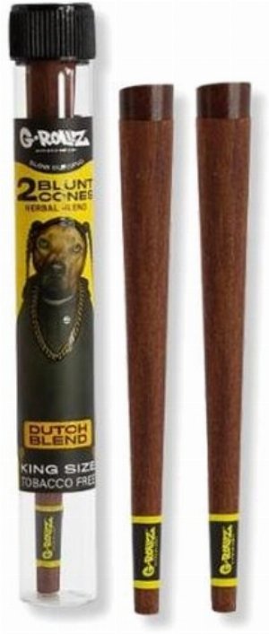 G-Rollz The Dog Dutch Blend 2 Blunt Cones