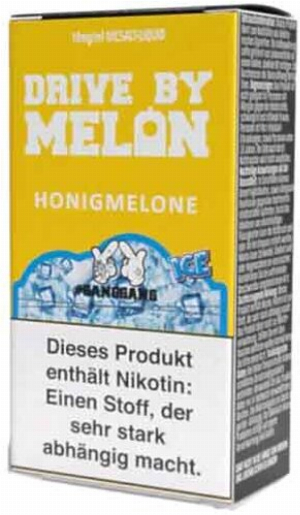 GANGGANG Drive by Melon Ice Nikotinsalz Liquid 10ml 20mg