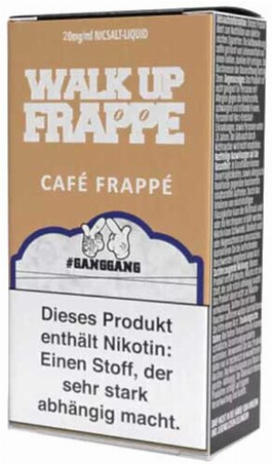 GANGGANG Walk Up Frappe Nikotinsalz Liquid 10ml 20mg