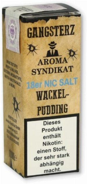 Gangsterz Wackelpudding Nikotinsalz Liquid 10ml 18mg