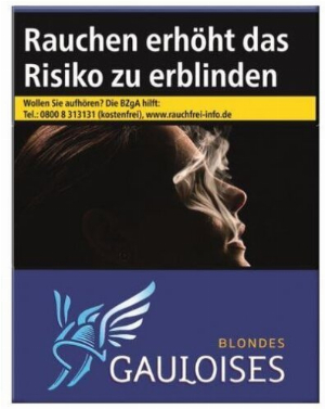 Gauloises Blondes Blau 60er