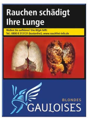 Gauloises Blondes Blau 20er