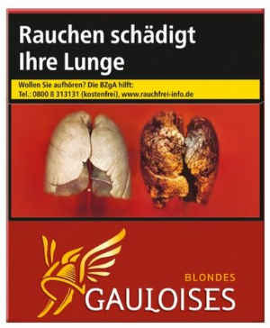 Gauloises Blondes Rot XXXL 23er