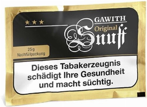 Gawith Original Snuff 25g Nachfüllpackung Schnupftabak