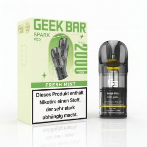 Geek Bar Spark Pods Fresh Mint 2x2ml 20mg