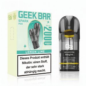 Geek Bar Spark Pods Lemon Lime 2x2ml 20mg
