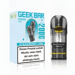 Geek Bar Spark Pods Strawberry Lime 2x2ml 20mg