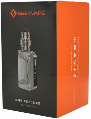 Geekvape Aegis Legend 3 Kit E-Zigarette silber