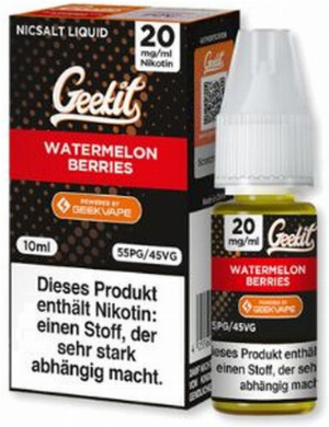 Geekvape Geekit Watermelon Berries Nikotinsalzliquid 20mg