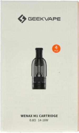 Geekvape Wenax M1 Cartridge 0,8Ohm 4Stk.