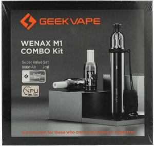 Geekvape WENAX M1 Combo Pod Kit Super Value Set Spiral Grey E-Zigarette