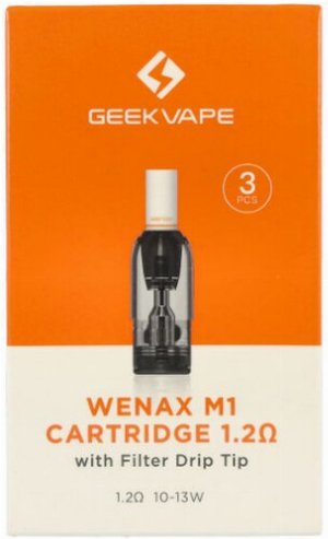 Geekvape Wenax M1 POD Tank Verdampfer mit Filter 1.2 Ohm 3Stk.