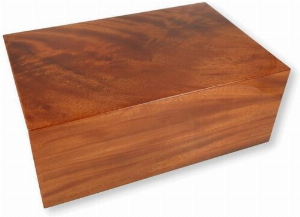 Gentili Humidor Hochglanz Mahagoniholz