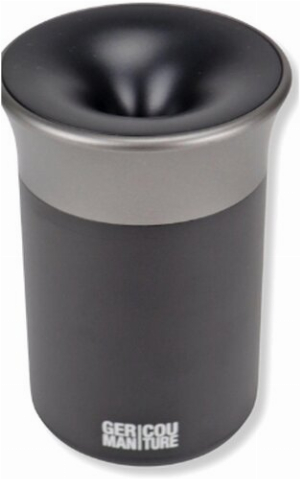 German Couture HEETS Aschenbecher fürs Auto Aluminium schwarz/grau