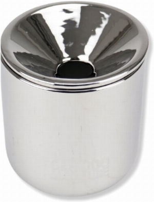 German Couture HEETS Aschenbecher Keramik silber