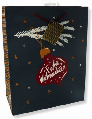 Geschenktüte mit Weihnachtsmotiv Nr. 1