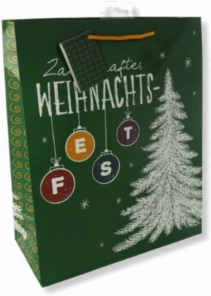 Geschenktüte mit Weihnachtsmotiv Nr. 2