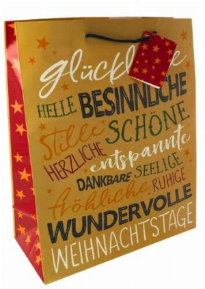 Geschenktüte mit Weihnachtsmotiv Nr. 3