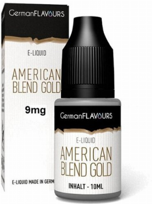GF American Blend Gold e-Liquid 9 mg Nikotin