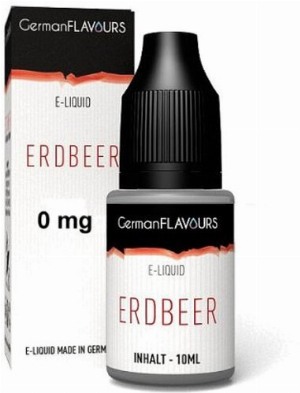 GF Erdbeer e-Liquid 0 mg Nikotin