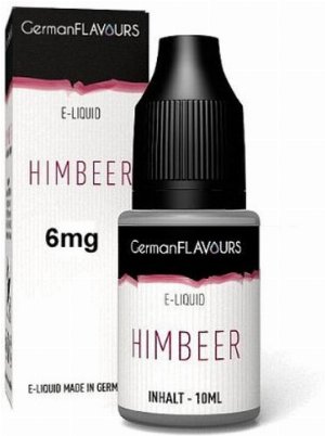 GF Himbeer e-Liquid 6 mg Nikotin