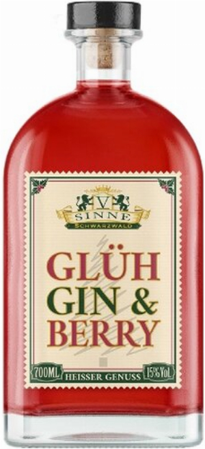 Gin V-Sinne Schwarzwald Glüh Gin & Berry 15% Vol.