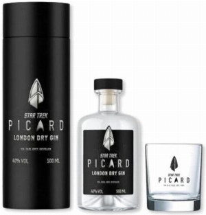 Gin V-SINNE Schwarzwald Star Trek Picard Earl Grey 40% Vol. mit Glas 500ml