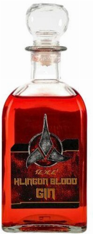 Gin V-Sinne Star Trek Klingon Blood Limeted Edition 40% Vol. 500ml
