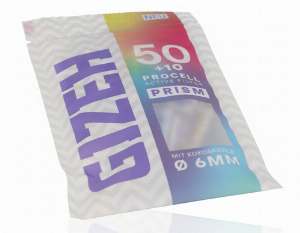 Gizeh Aktivkohle Filter ProCell Prism 6mm 60 Stück
