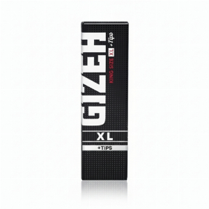Gizeh Black King Size XL Longapes 34 Blatt + 34 Tips