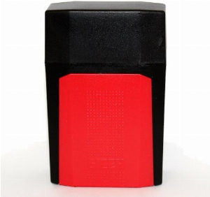 Gizeh Flip Case Zigarettenbox Schwarz Rot