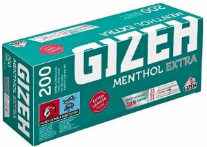 Gizeh Zigarettenhülsen Menthol Extra 200 Stück
