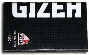 Gizeh Zigarettenpapier Black Extra Fine White 1x100 Blättchen