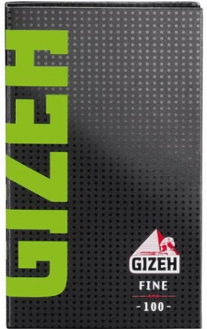 Gizeh Zigarettenpapier Black Fine Green 1x100 Blättchen