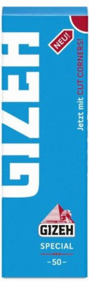 Gizeh Zigarettenpapier Blau Special 1x50 Blatt