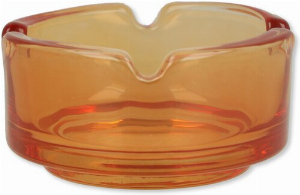 Glas Aschenbecher Ø 7,2cm Nr. 5