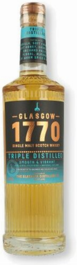 Glasgow 1770 Triple Destilled Smooth & Vibrant 700ml 46% Vol.