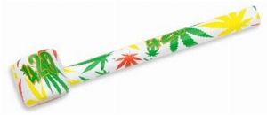 Glaspfeife bunt 12,7cm Nr. 1