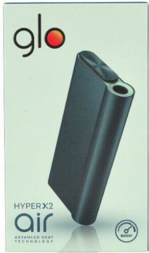 Glo Hyper X2 Air Device Kit Light Teal Tabakerhitzer