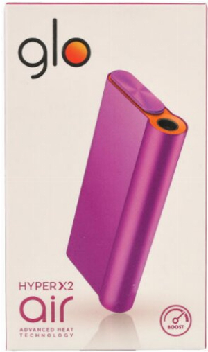 Glo Hyper X2 Air Device Kit Velvet Pink Tabakerhitzer