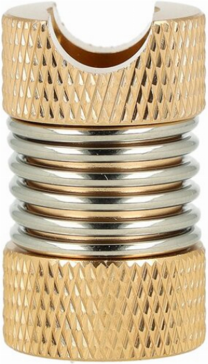 Glutkiller mit Rautenmuster Gold