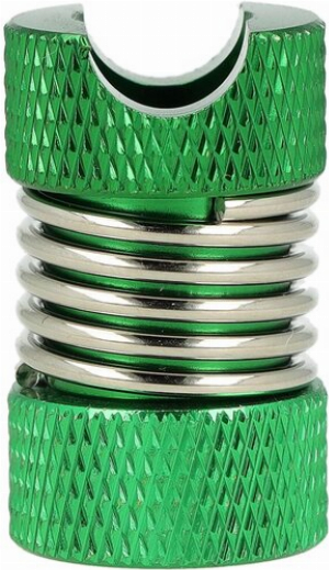 Glutkiller mit Rautenmuster Grün