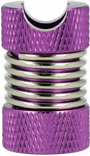 Glutkiller mit Rautenmuster Lila