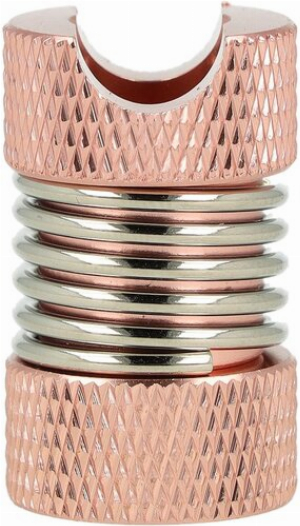 Glutkiller mit Rautenmuster Rosa